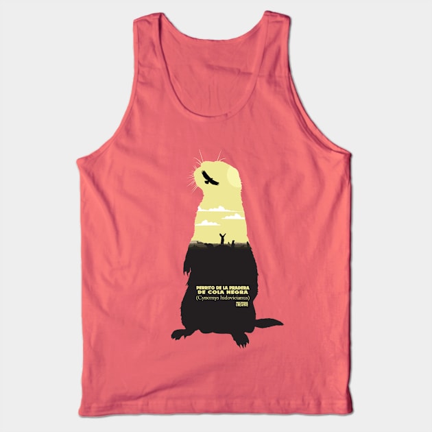 Black-tailed Prairie Dog Tank Top by ProcyonidaeCreative